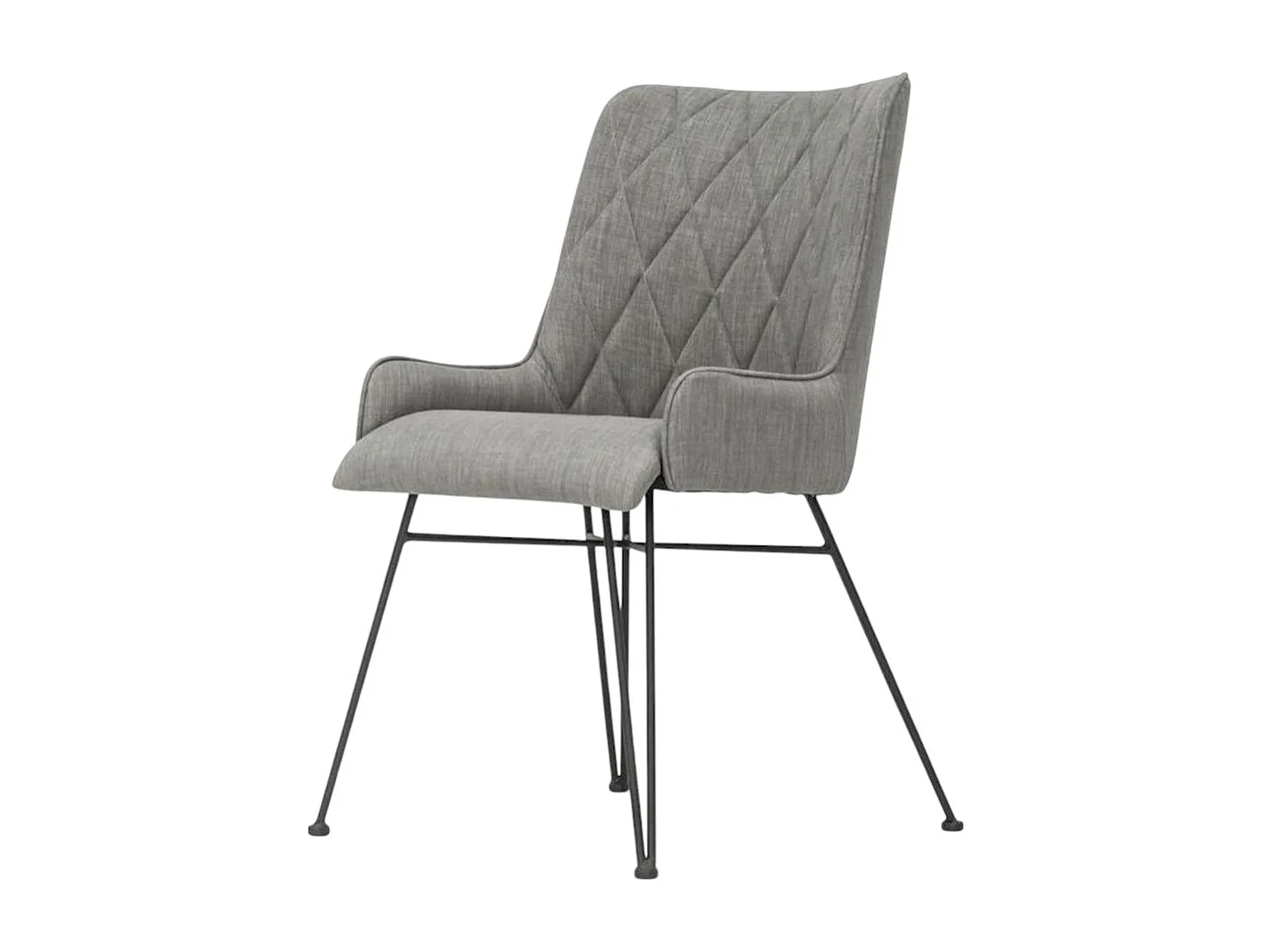 Chaise 57x92x63 cm gris adesso adesd03b