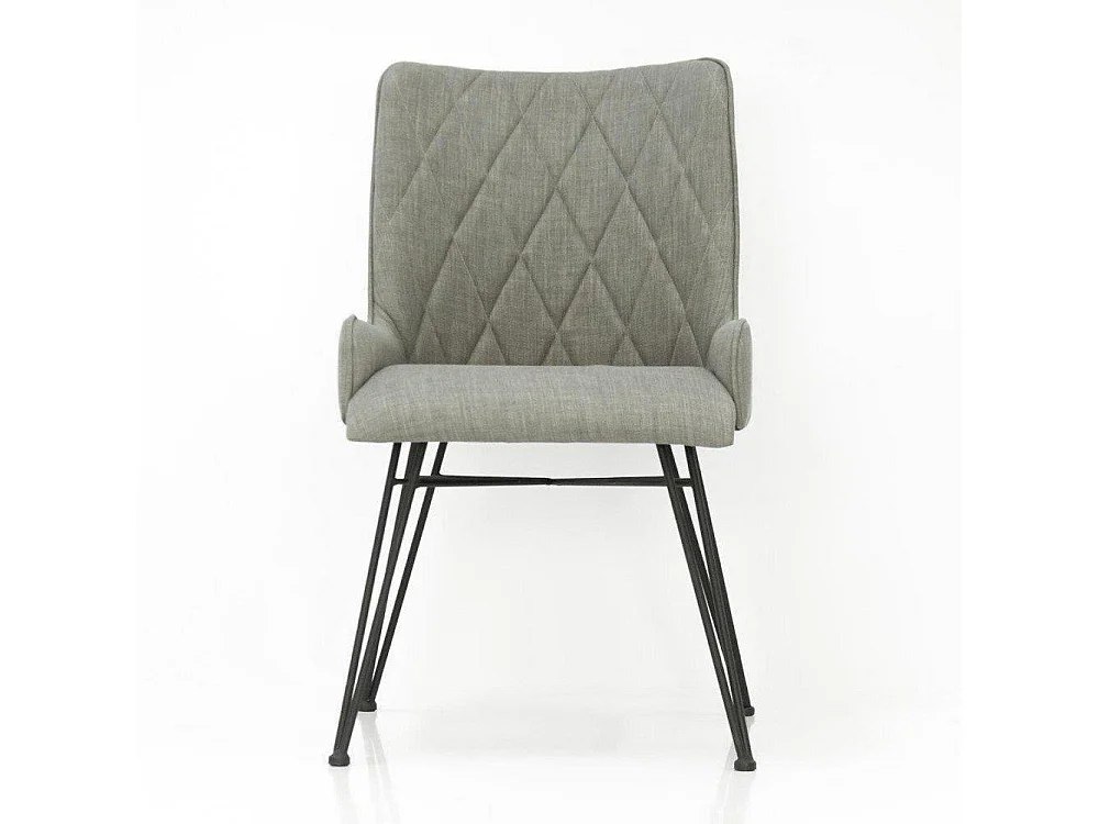 Chaise 57x92x63 cm gris adesso adesd03b