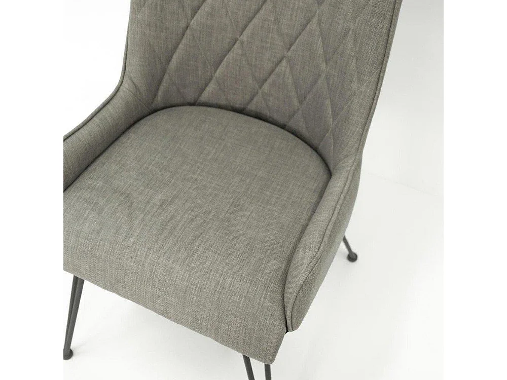 Chaise 57x92x63 cm gris adesso adesd03b