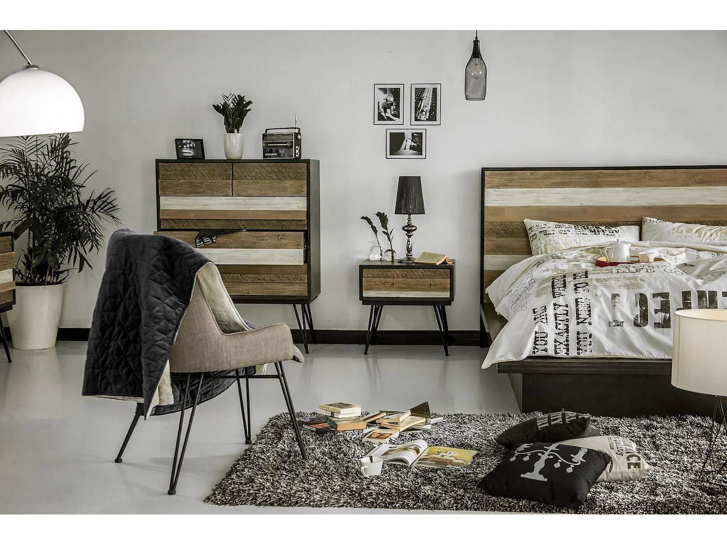 Chaise 57x92x63 cm gris adesso adesd03b