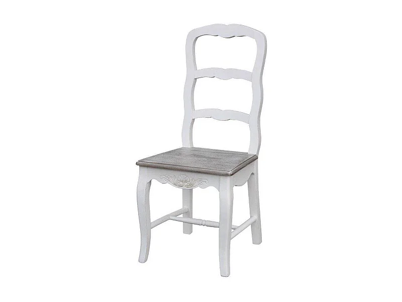 Stoel 44x95x52 cm wit Rimini Wit RIW028