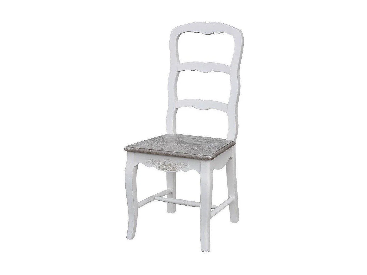 Stoel 44x95x52 cm wit Rimini Wit RIW028