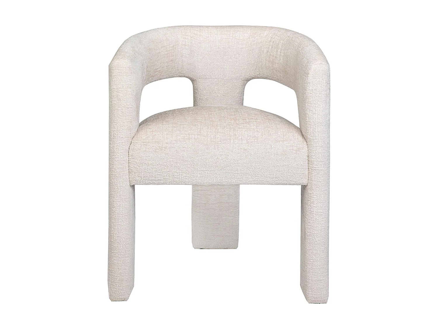 Chaise 62x75x58 cm beige Leith LET71N