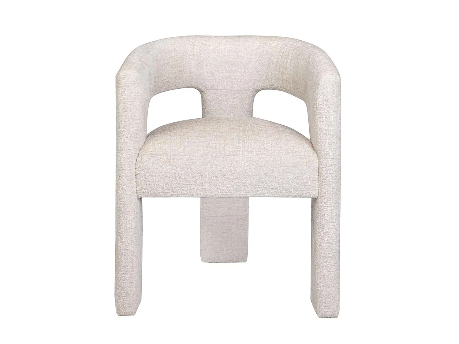 Chaise 62x75x58 cm beige Leith LET71N