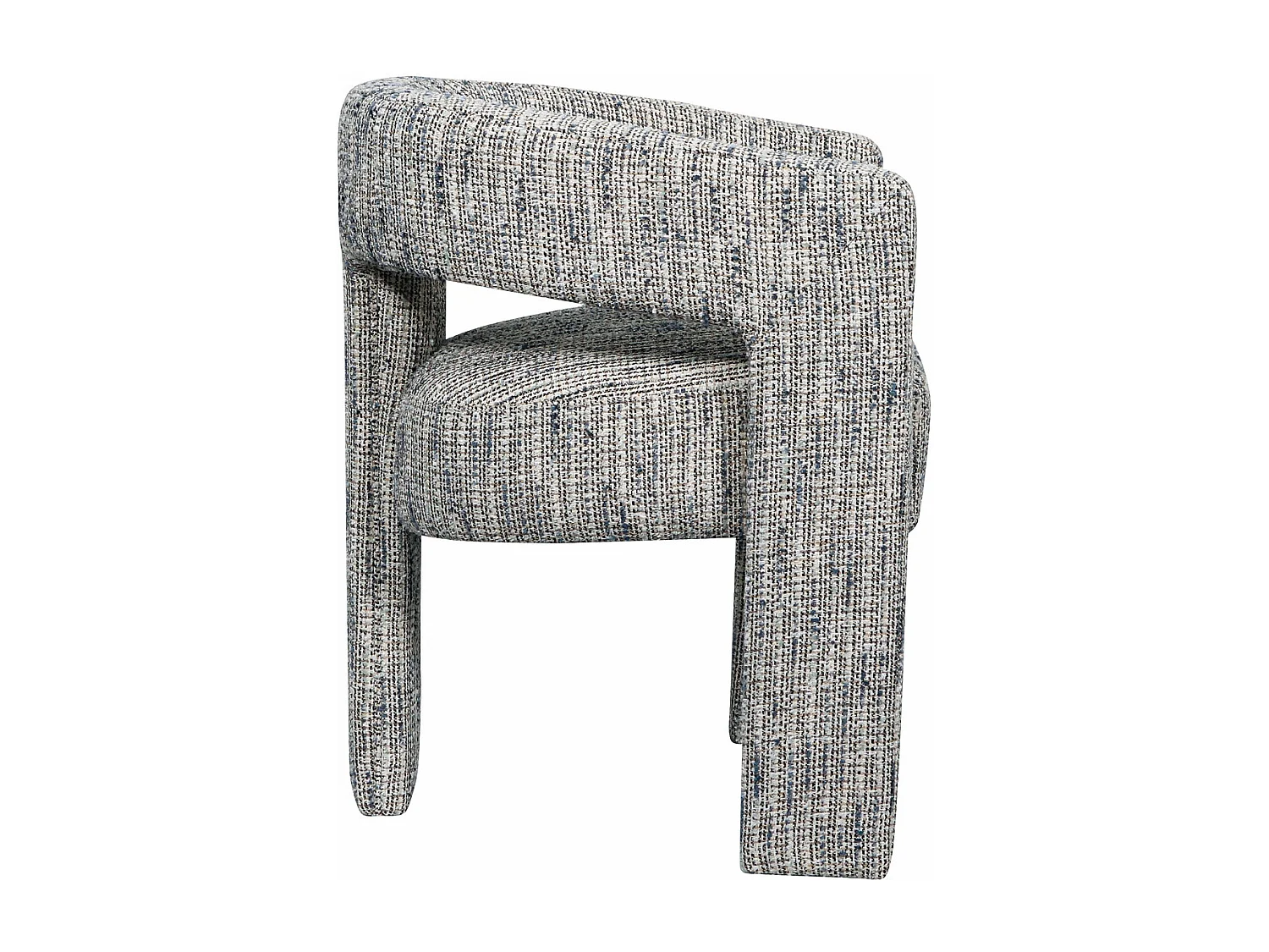 Chaise 62x75x58 cm multicolore Leith LET71MW