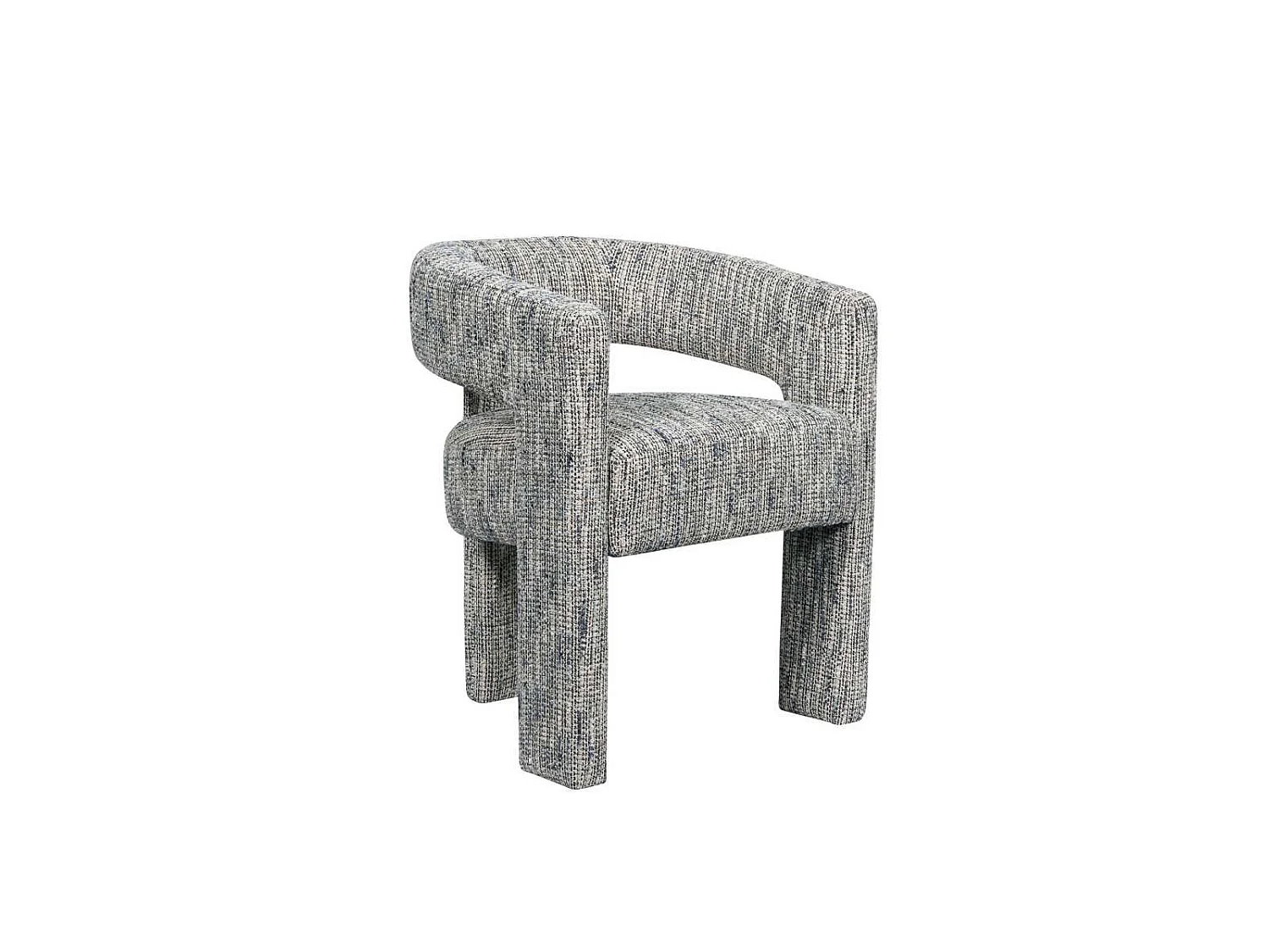 Chaise 62x75x58 cm multicolore Leith LET71MW