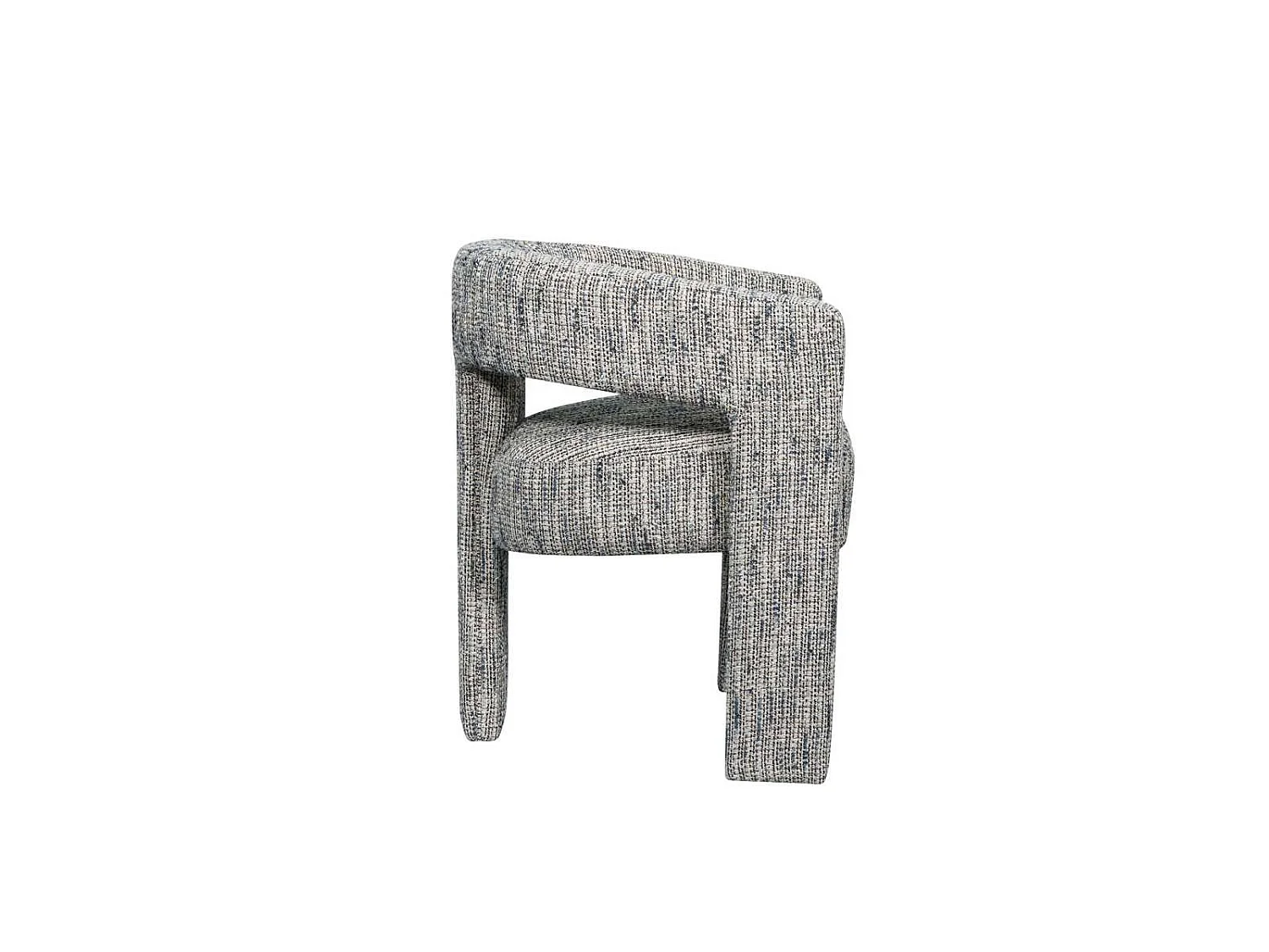 Chaise 62x75x58 cm multicolore Leith LET71MW