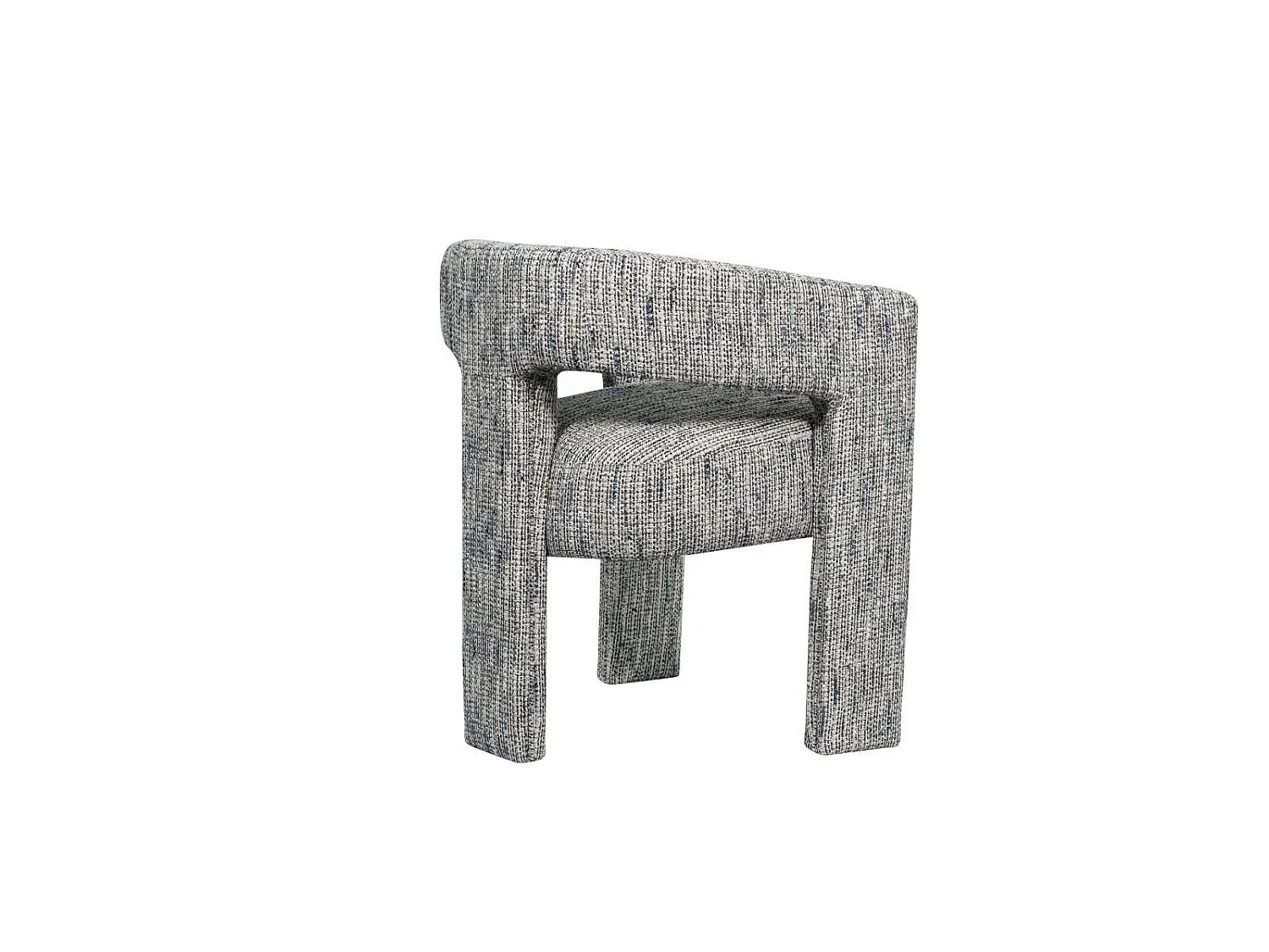 Chaise 62x75x58 cm multicolore Leith LET71MW