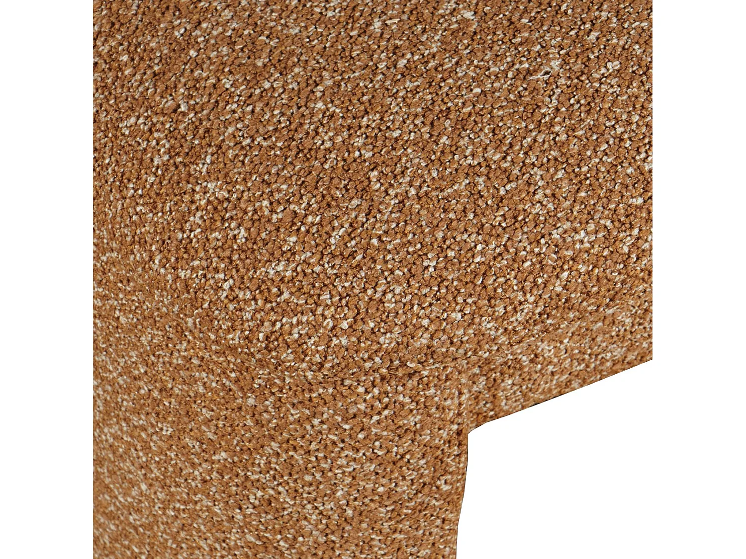 Fauteuil rembourré 54x83x60,5 cm orange gris Leith LET78B