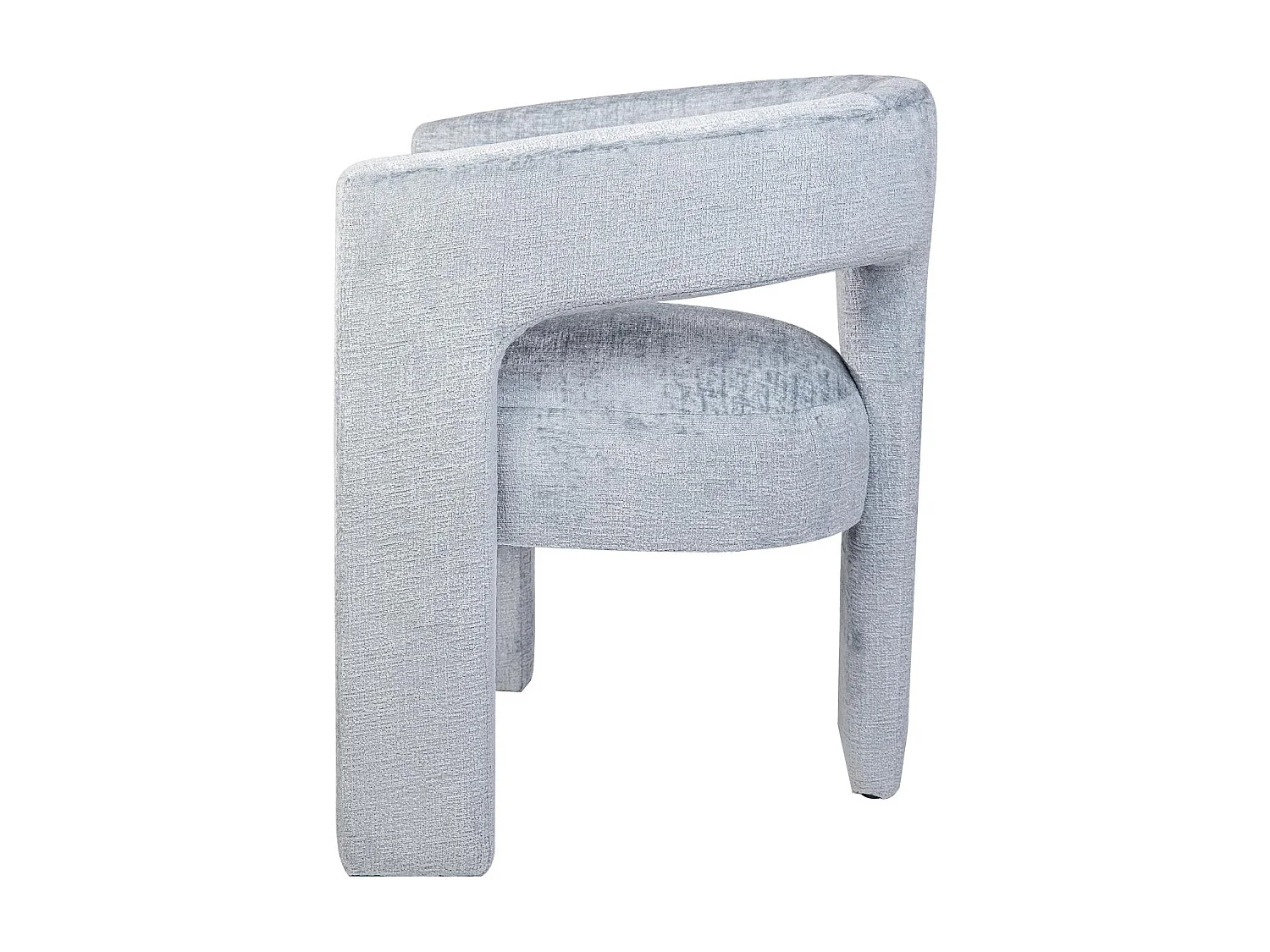 Stuhl 62x75x58 cm hellblau Leith LET71B