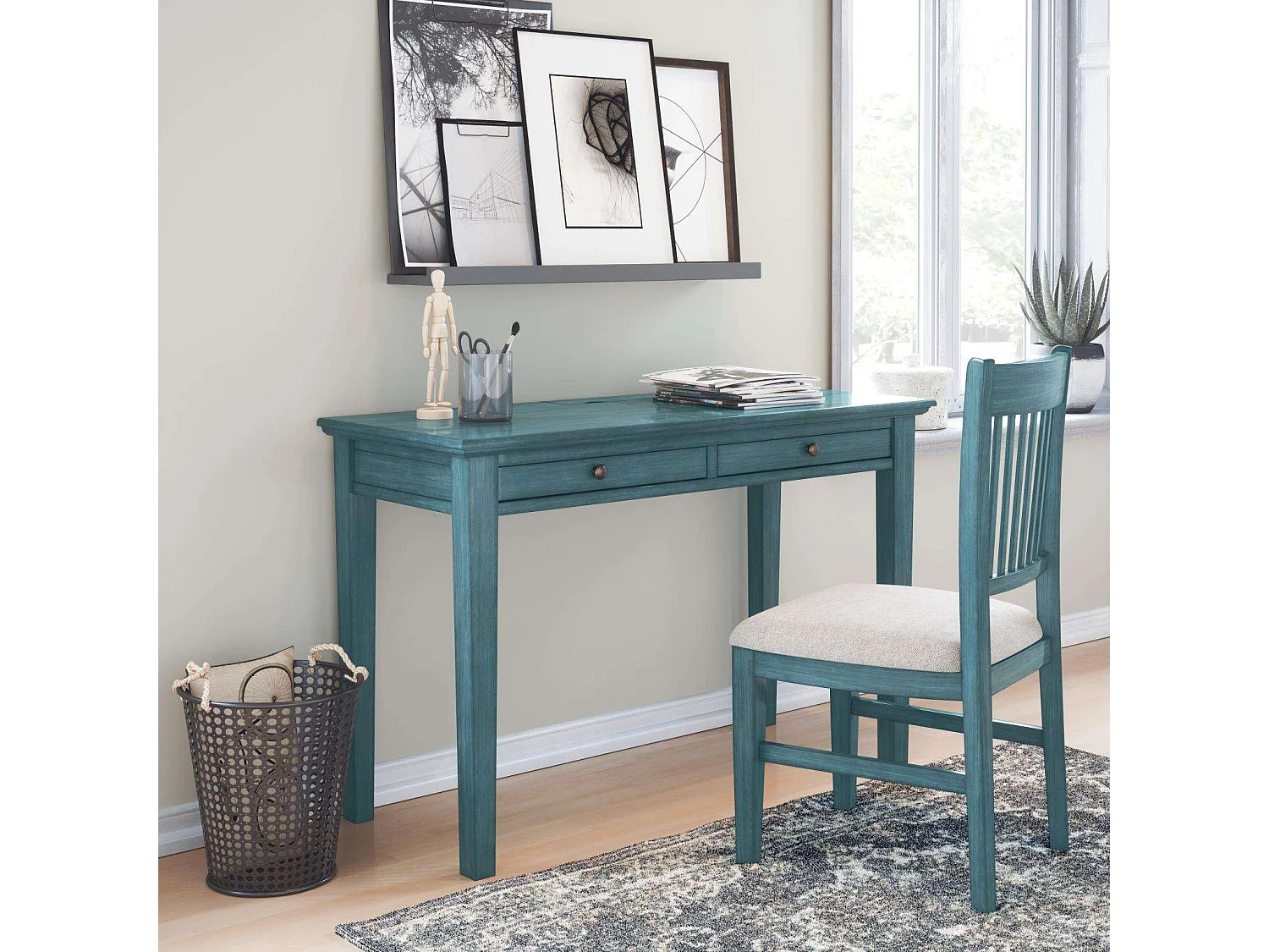 Krzesło 46x94x53,5 cm petrol avola av175-370