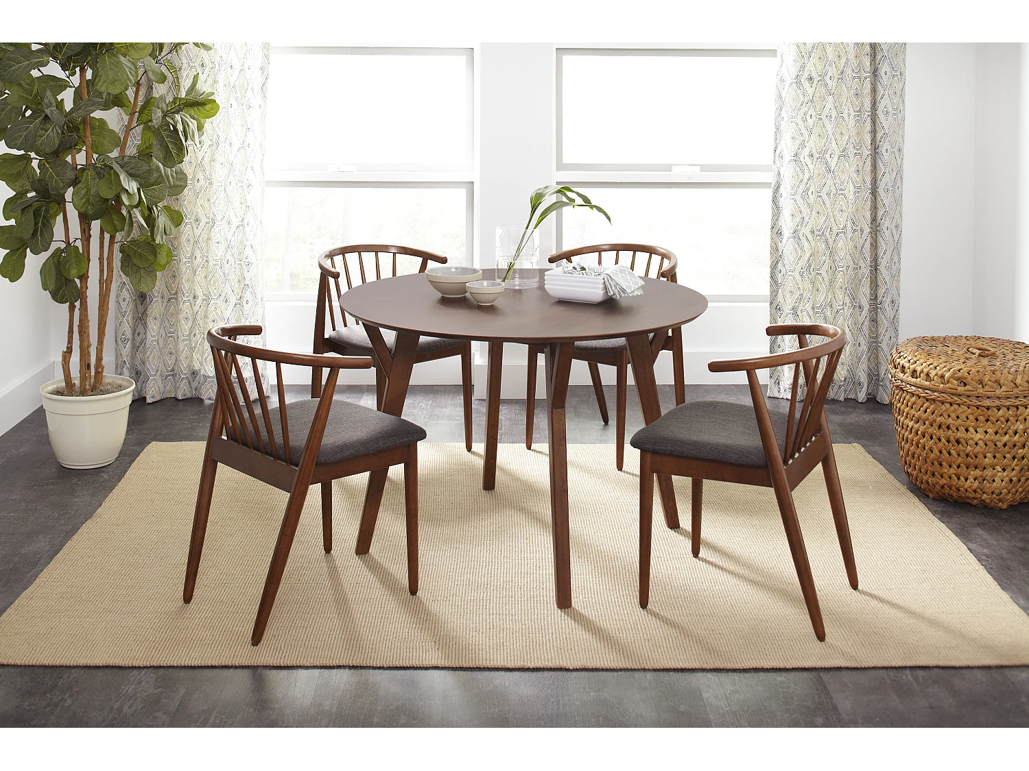 Stuhl 54,5x76x53,5 cm Braun Avola av1769-43