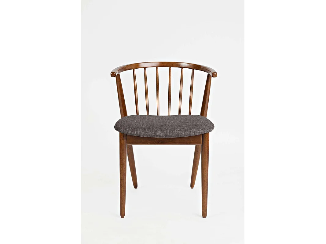 Stol, Avola, 49.5x43x46 cm, Brun/Grå