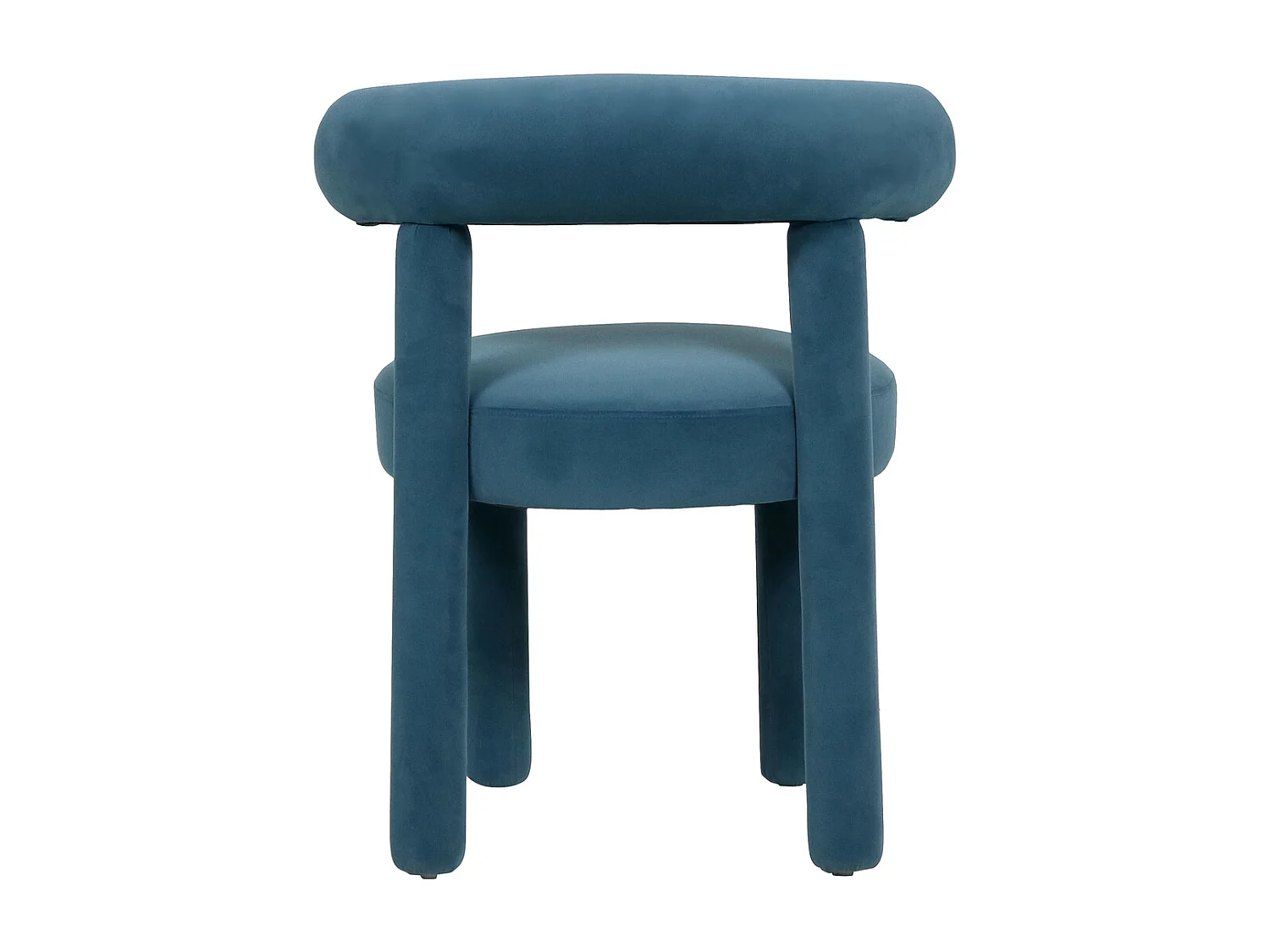 Chaise 62x80x58 cm bleue Leith LET77B