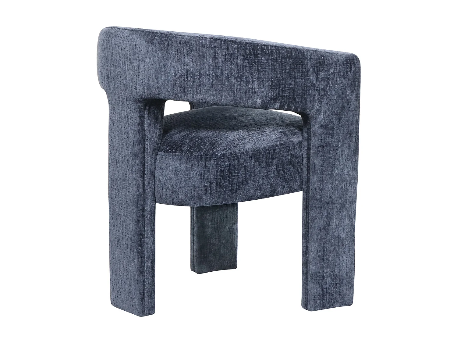 Stuhl 62x75x58 cm blau Leith LET71NB