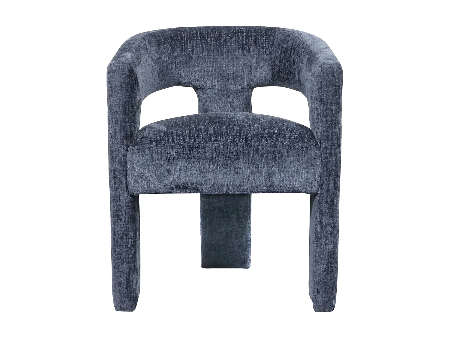 Chaise 62x75x58 cm bleue Leith LET71NB