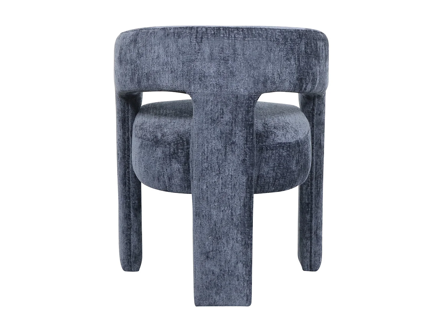 Chaise 62x75x58 cm bleue Leith LET71NB