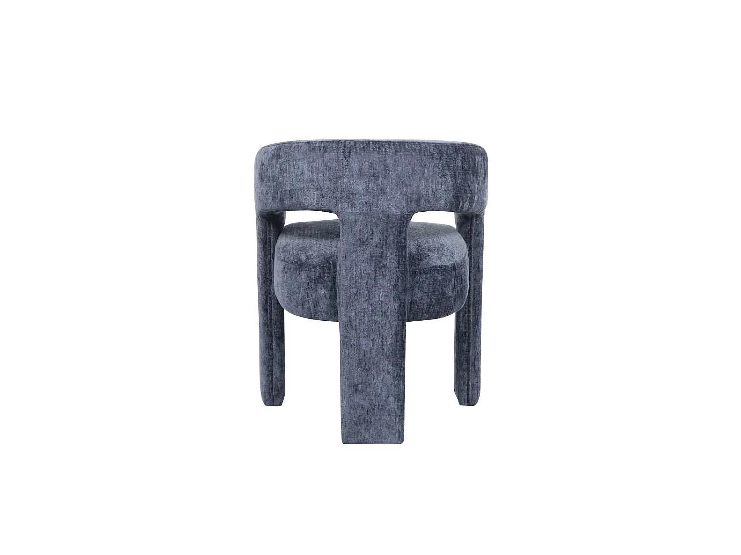 Chaise 62x75x58 cm bleue Leith LET71NB