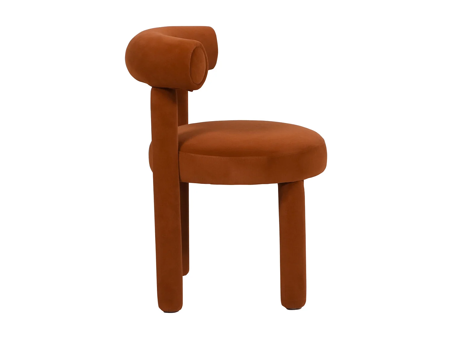 Silla 62x80x58 cm marrón Leith LET77S