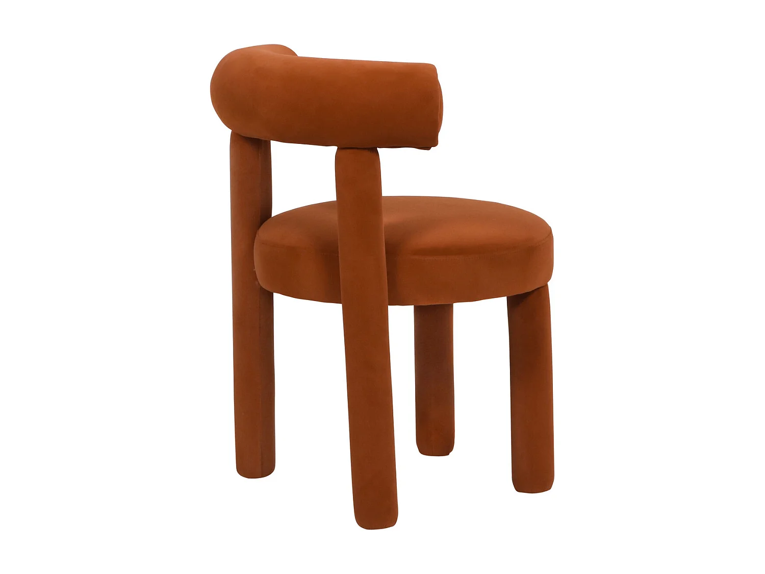 Silla 62x80x58 cm marrón Leith LET77S