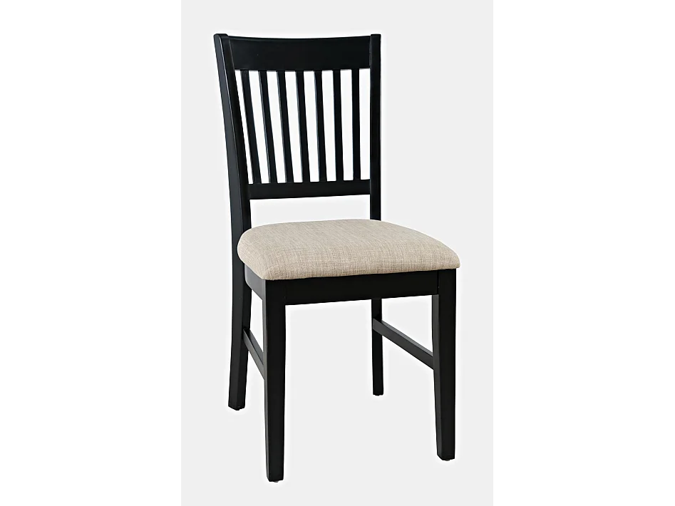 Silla negro crema Avola AV275-370 46x94x53,5 cm
