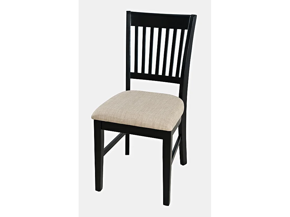 Silla negro crema Avola AV275-370 46x94x53,5 cm