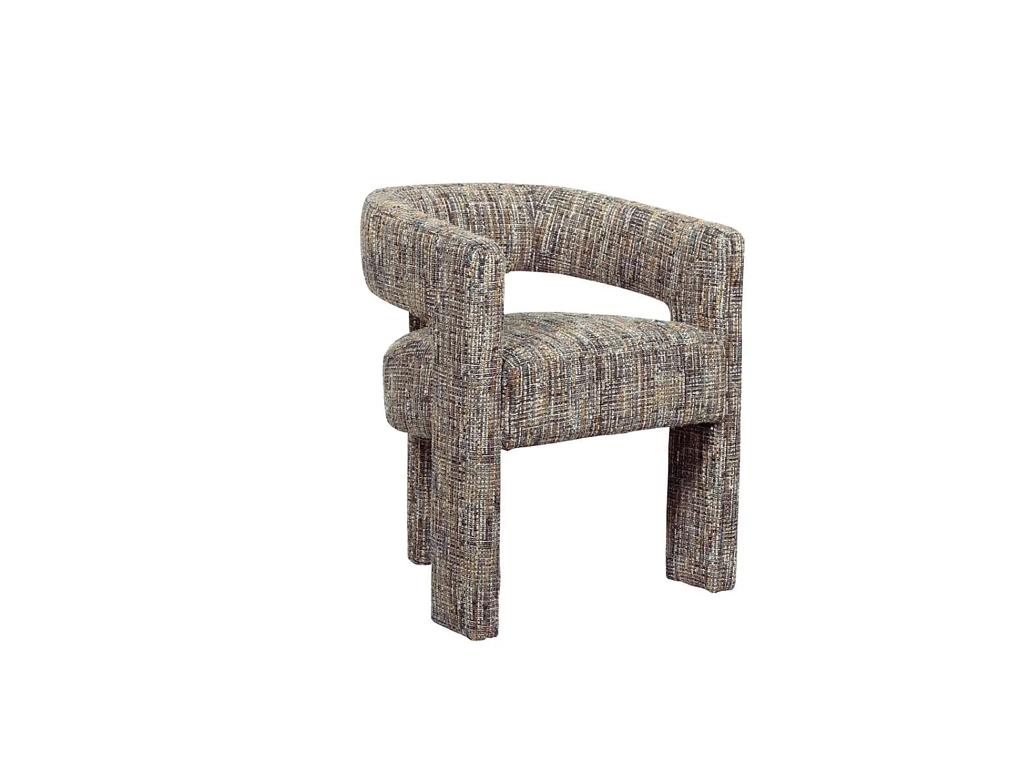 Chaise 62x75x58 cm multicolore Leith LET71MB