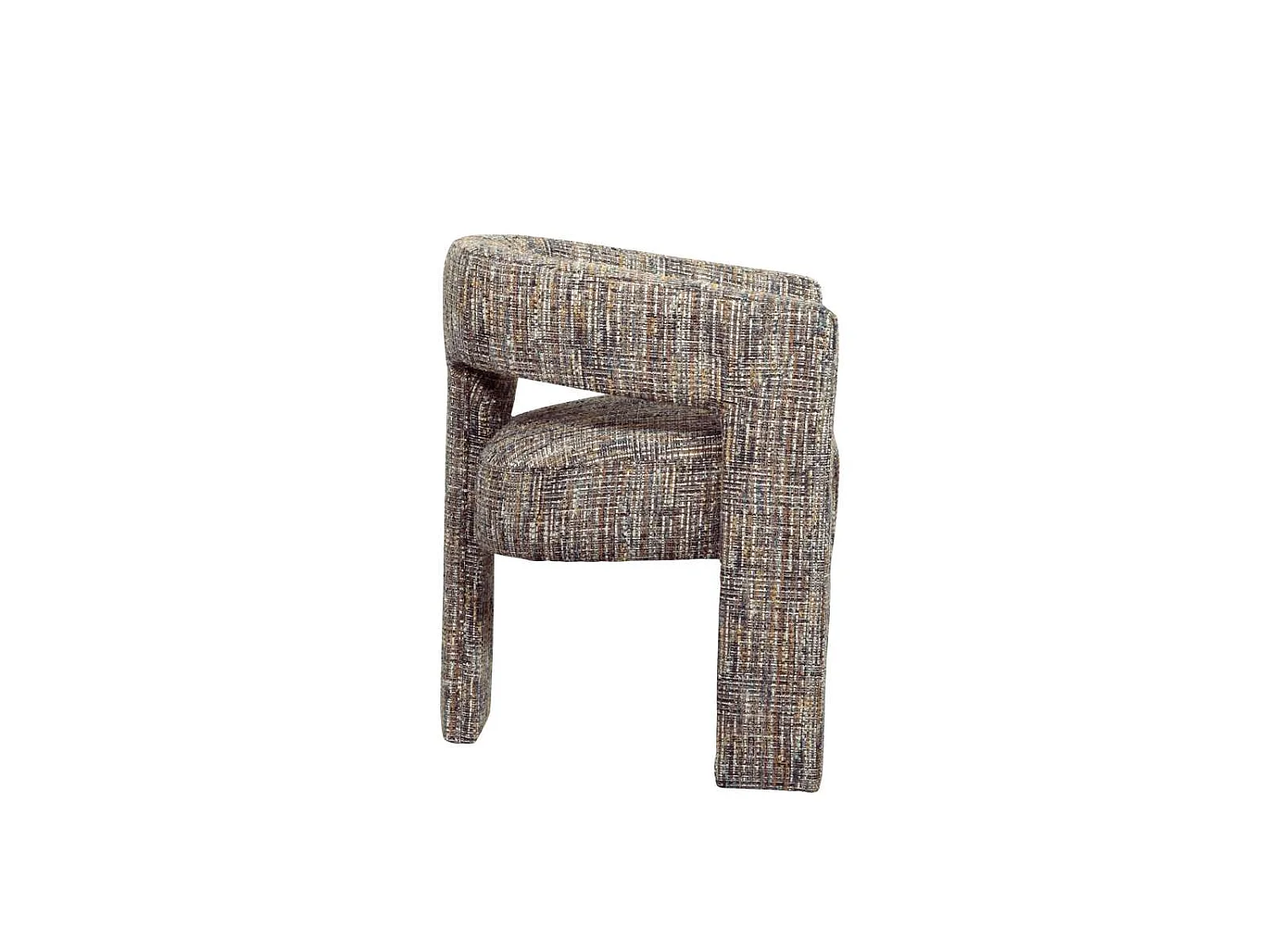 Chaise 62x75x58 cm multicolore Leith LET71MB