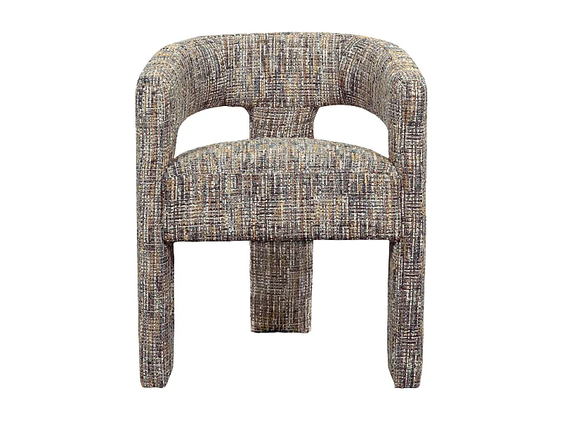 Krzesło 62x75x58 cm wielokolorowe Leith LET71MB