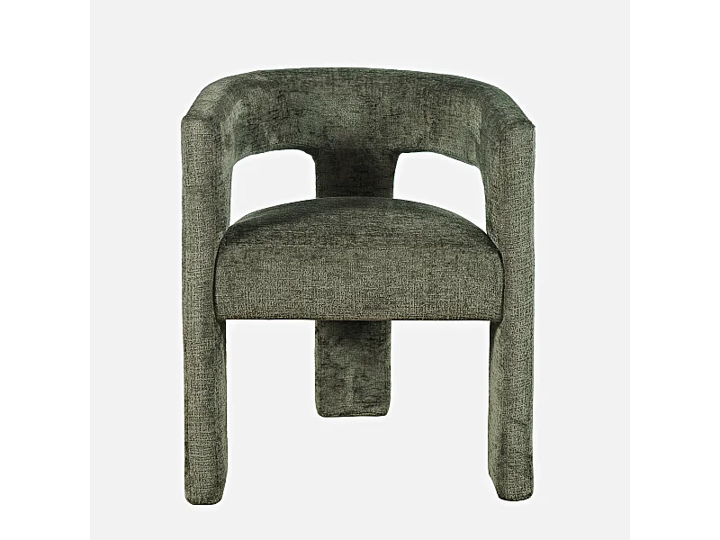 Chaise 62x75x58 cm olive Leith LET71O