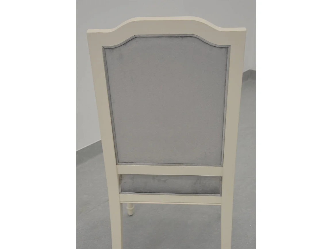 Stuhl 49x98x57 cm grau Dijon di28