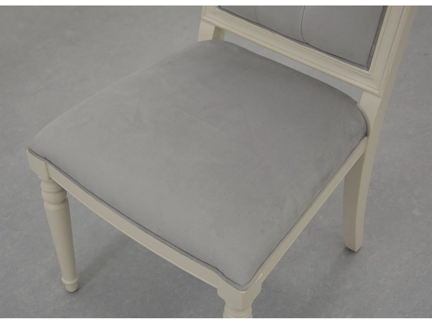 Chaise 49x98x57 cm gris dijon di28