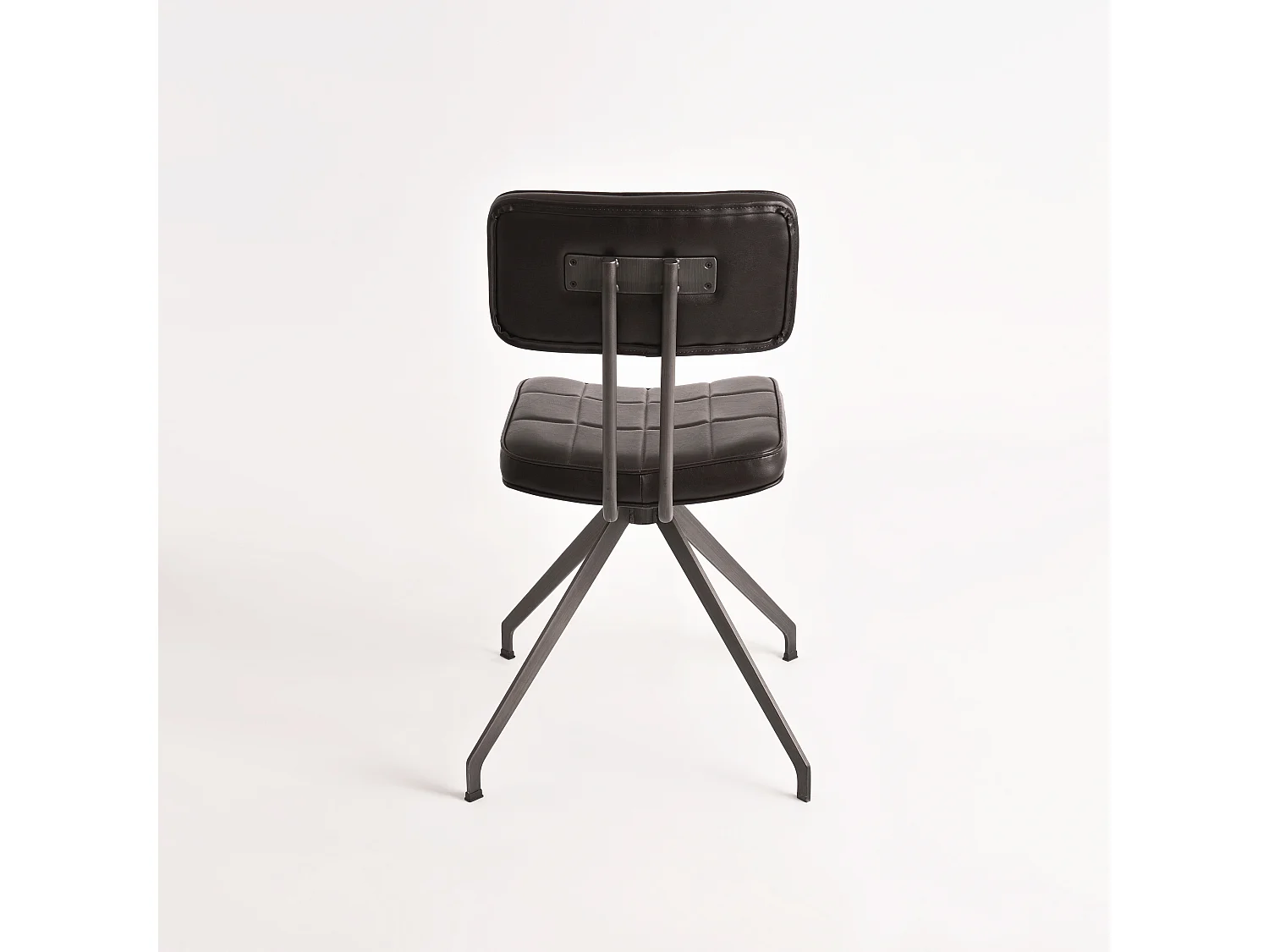 Chaise 50x89x56 cm brun foncé Ashton ASTD03