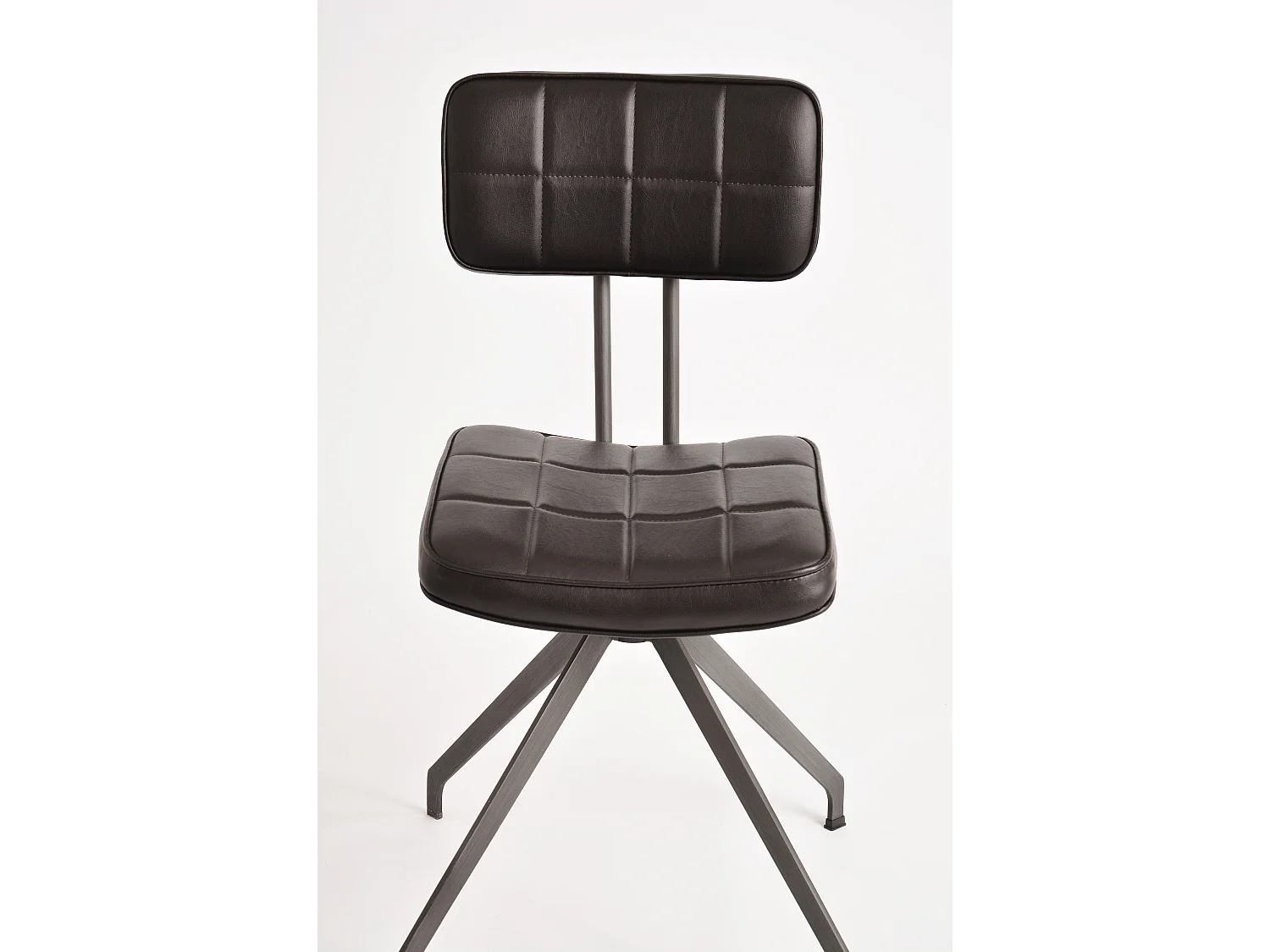 Chaise 50x89x56 cm brun foncé Ashton ASTD03