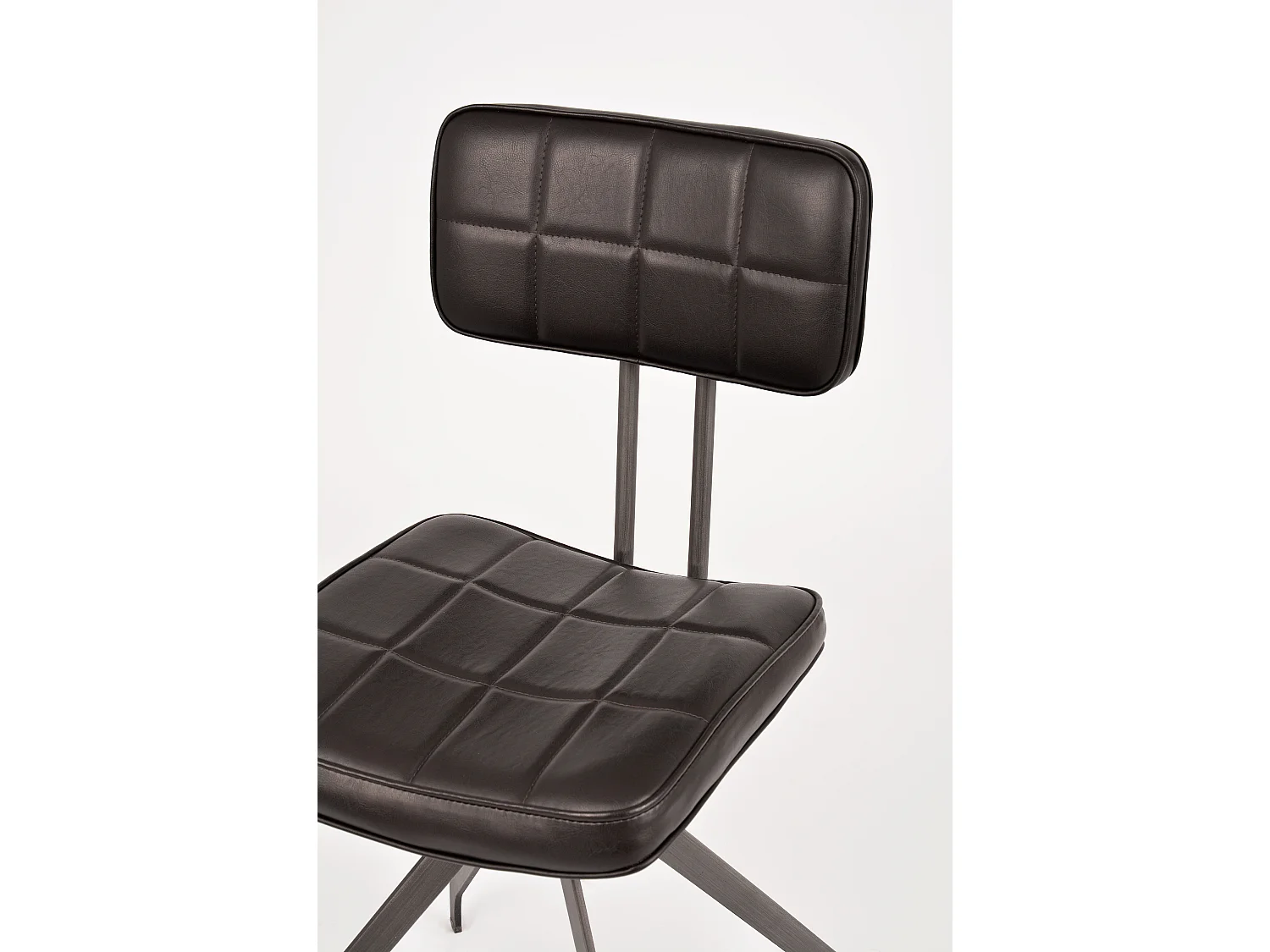 Chaise 50x89x56 cm brun foncé Ashton ASTD03