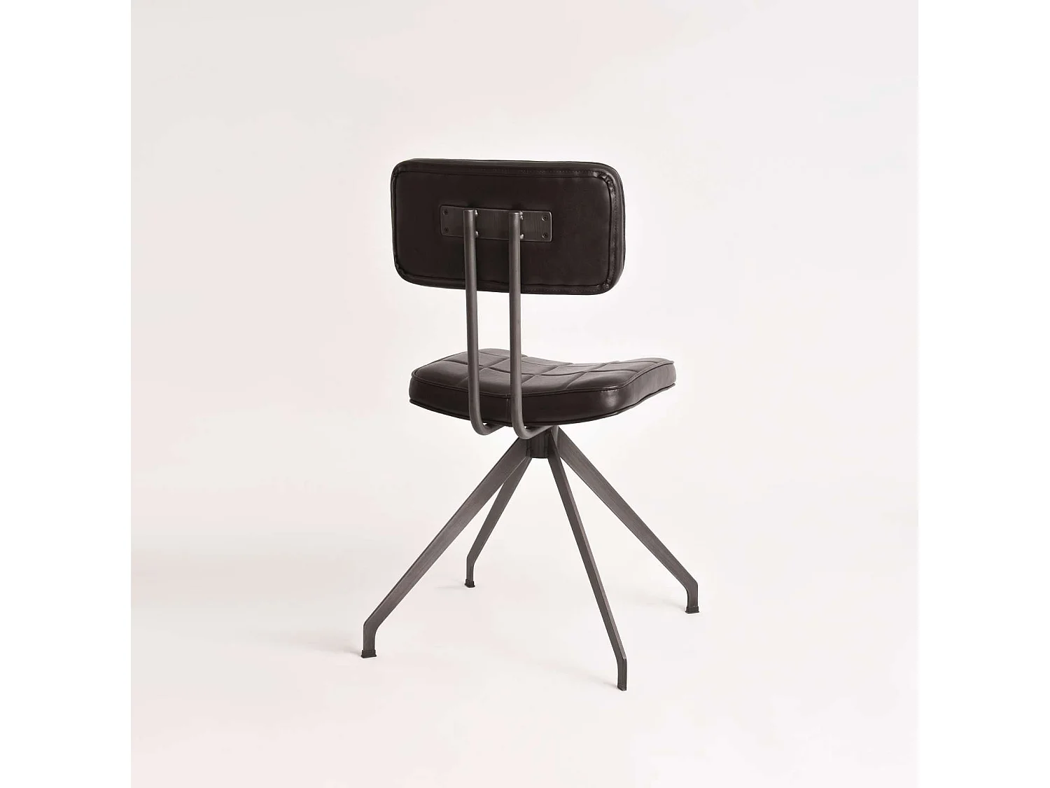 Chaise 50x89x56 cm brun foncé Ashton ASTD03