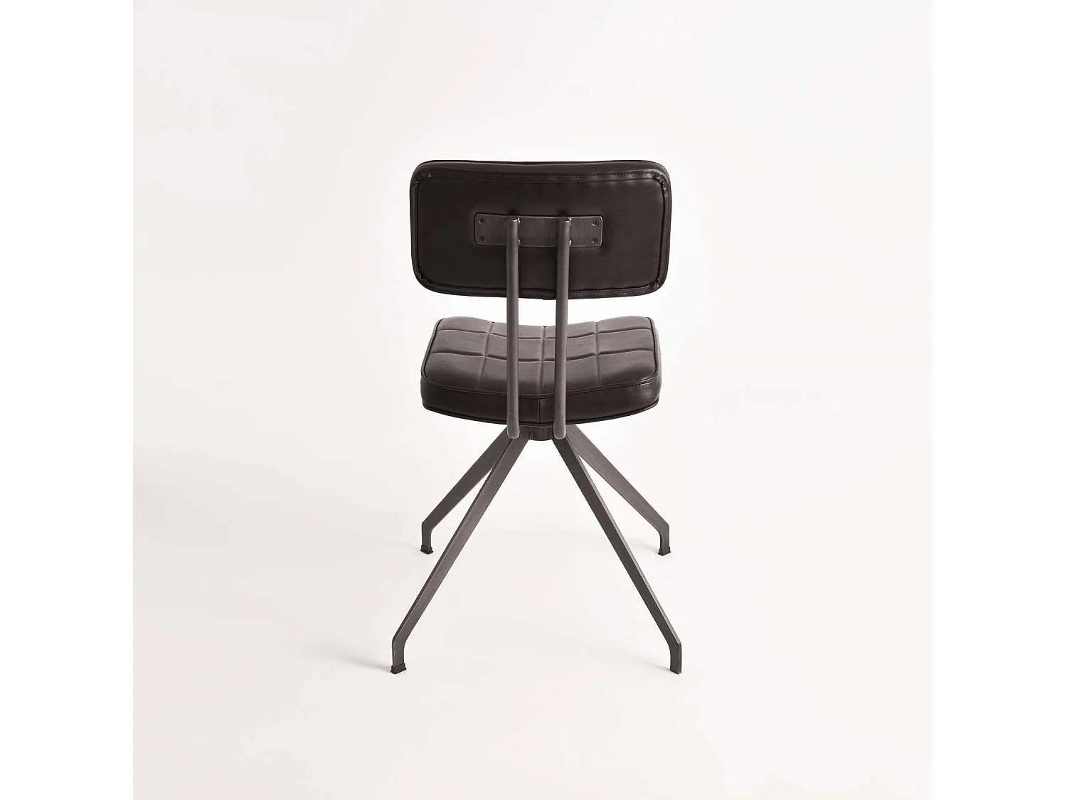 Chaise 50x89x56 cm brun foncé Ashton ASTD03