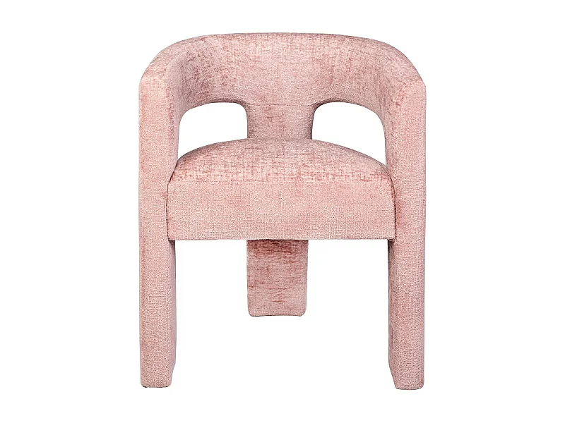 Chaise 62x75x58 cm rose Leith LET71P