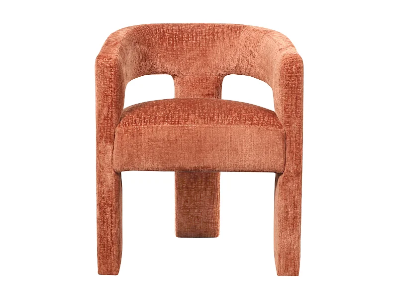 Chaise 62x75x58 cm Marron Leith LET71BS