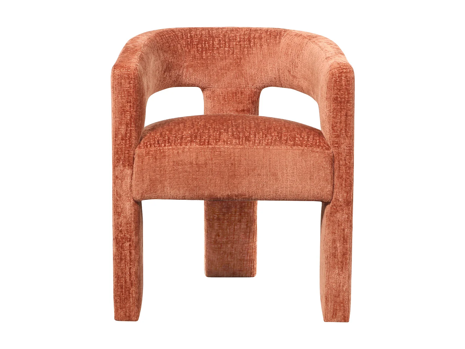 Chaise 62x75x58 cm Marron Leith LET71BS