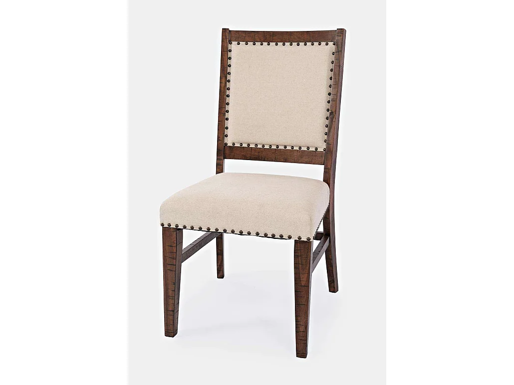 Stol, Avola, Mørkebrun, Beige
