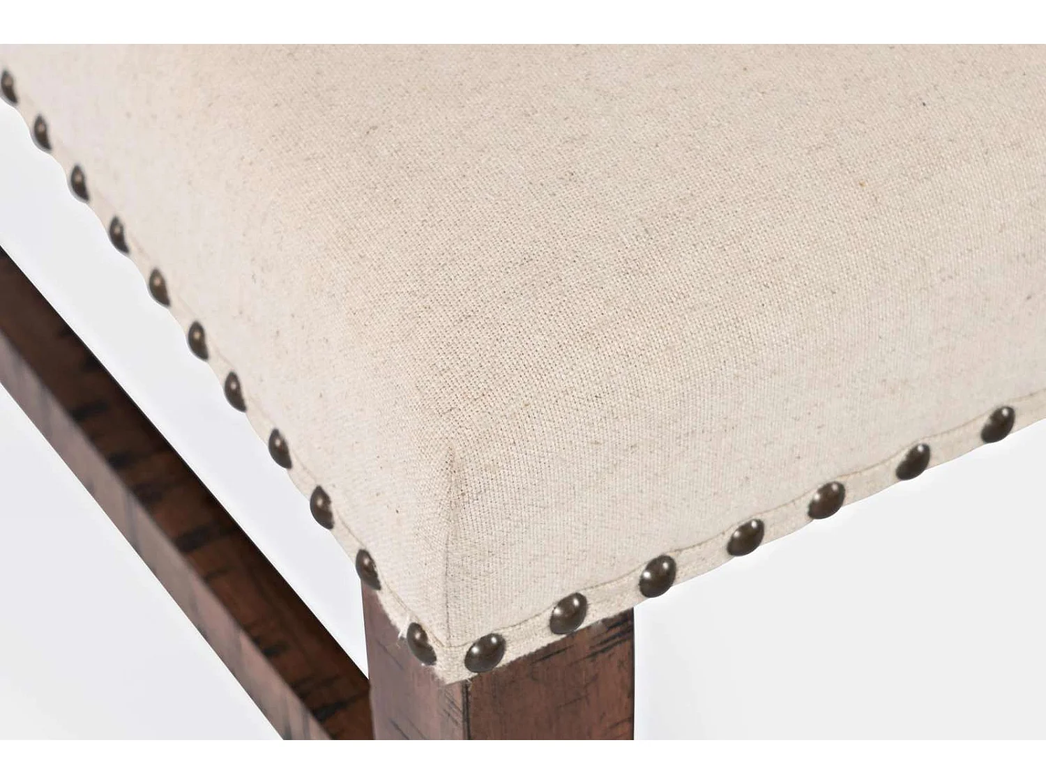 Stol, Avola, Mørkebrun, Beige