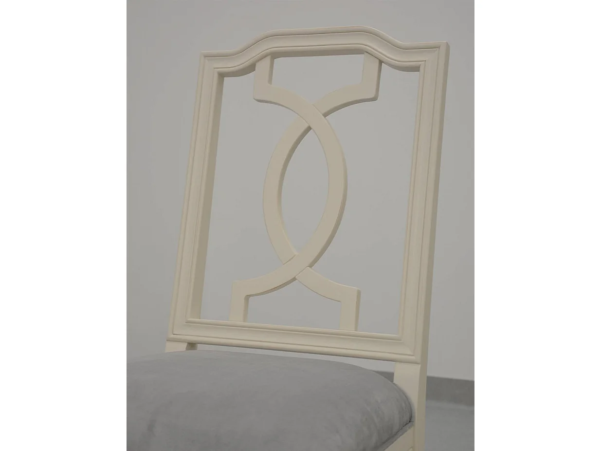 Chaise 49x98x57 cm gris dijon di27