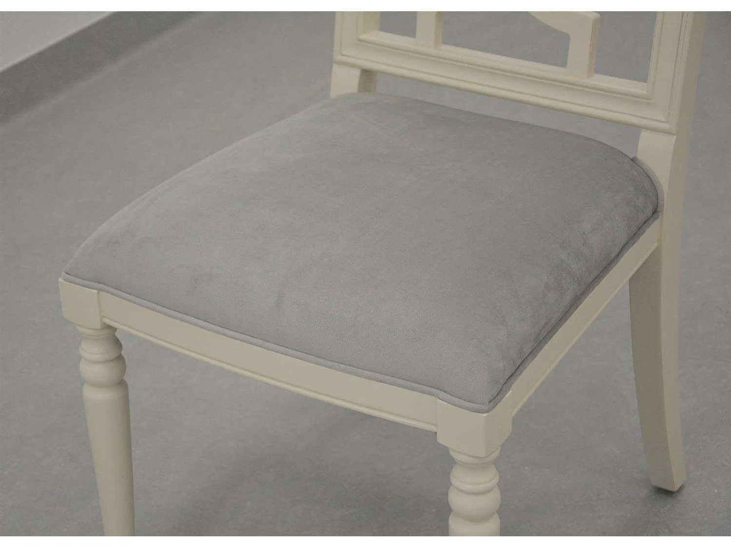 Chaise 49x98x57 cm gris dijon di27