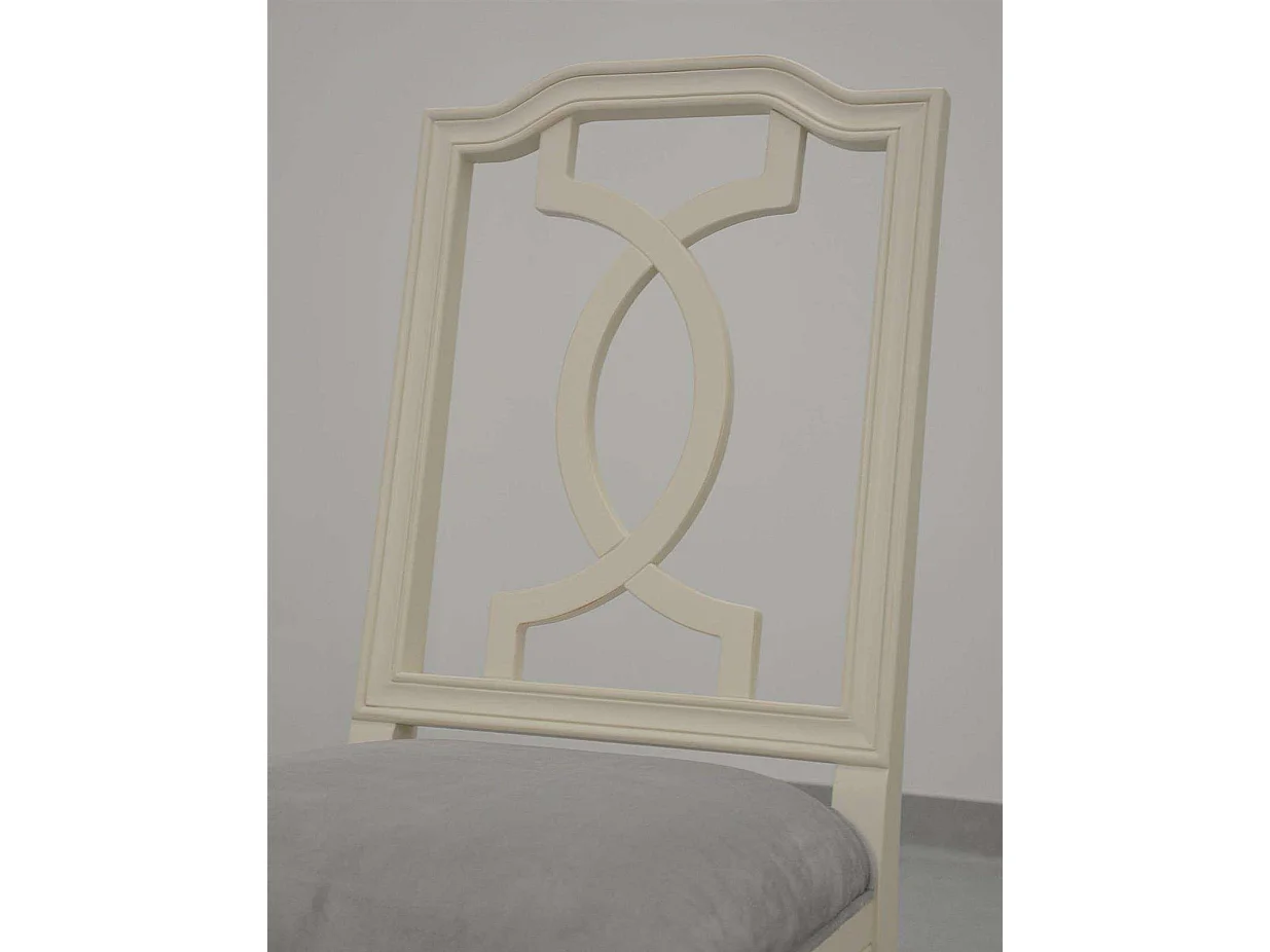 Chaise 49x98x57 cm gris dijon di27