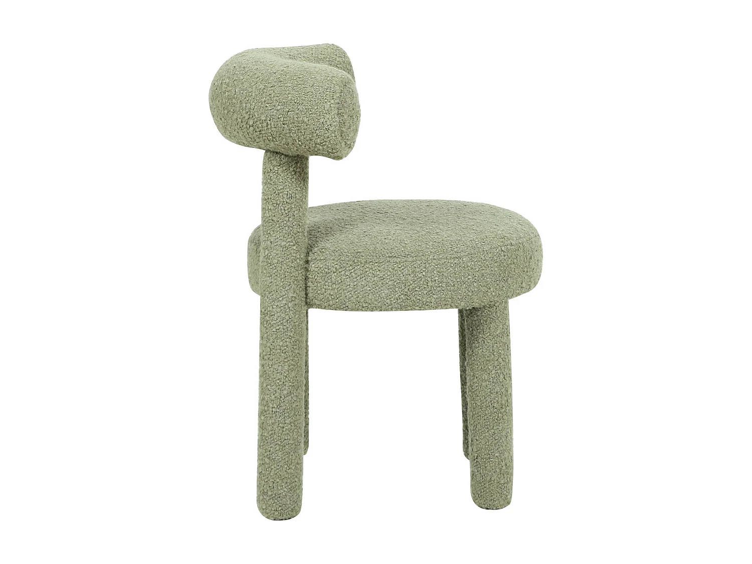 Chaise 62x80x58 cm verte Leith LET77DS