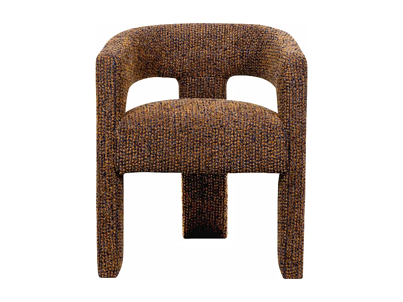 Stuhl 62x75x58 cm blau Zimt Leith LET71NC