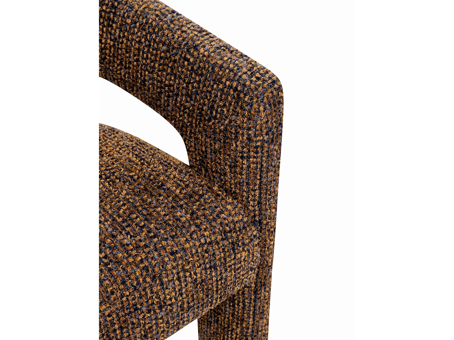 Stuhl 62x75x58 cm blau Zimt Leith LET71NC