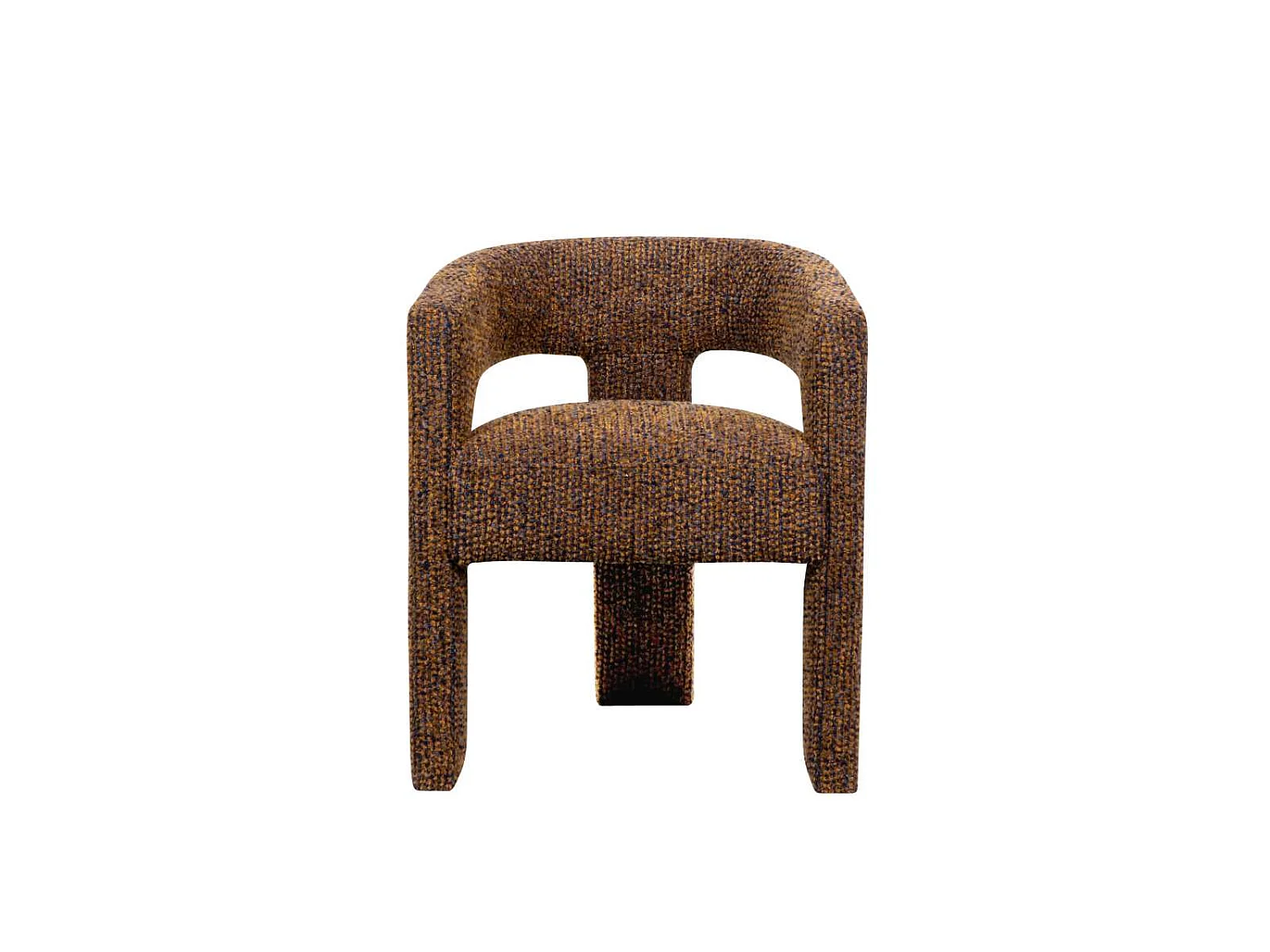 Chaise 62x75x58 cm bleu cannelle Leith LET71NC