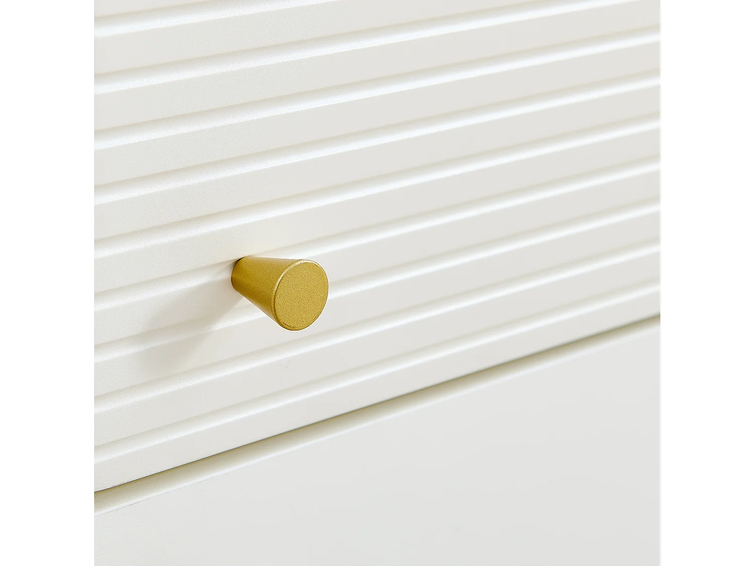 Buffet avec 2 portes - Conception de lignes - Blanc